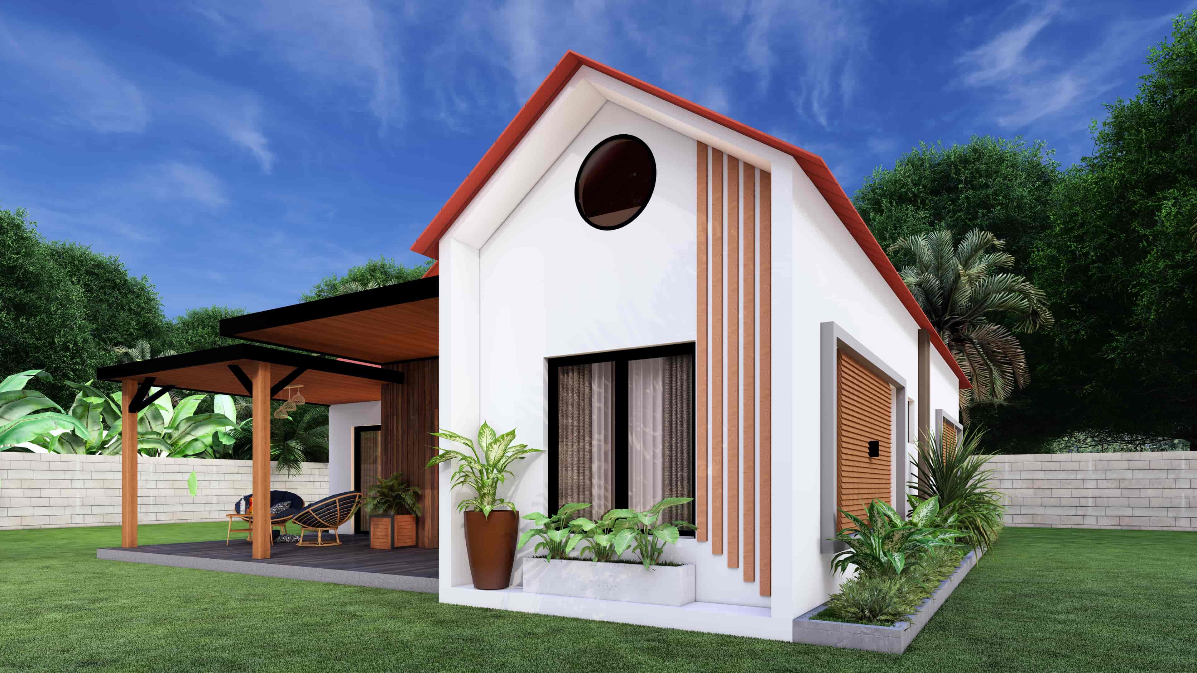 Vue jardin